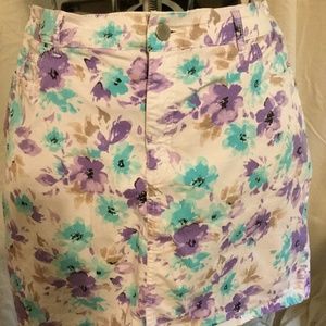 Floral skirt